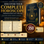 Personalized Vedic Horoscope Report – Complete Birth Chart Analysis | Career, Marriage, Love, Finance & Life Guidance | Printed Horoscope Book