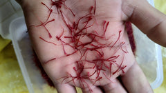 Krishnapath Premium Quality Kashmiri Saffron – 100% Pure & Authentic | Natural Mongra Kesar Threads for Cooking, Milk, Sweets, Puja & Gifting