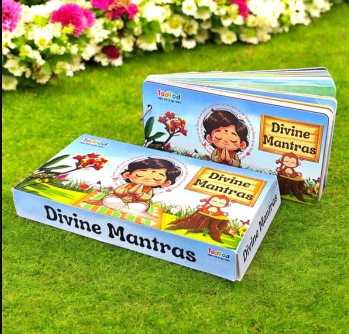 Divine Mantras Spiritual Learning Flashcards Main image