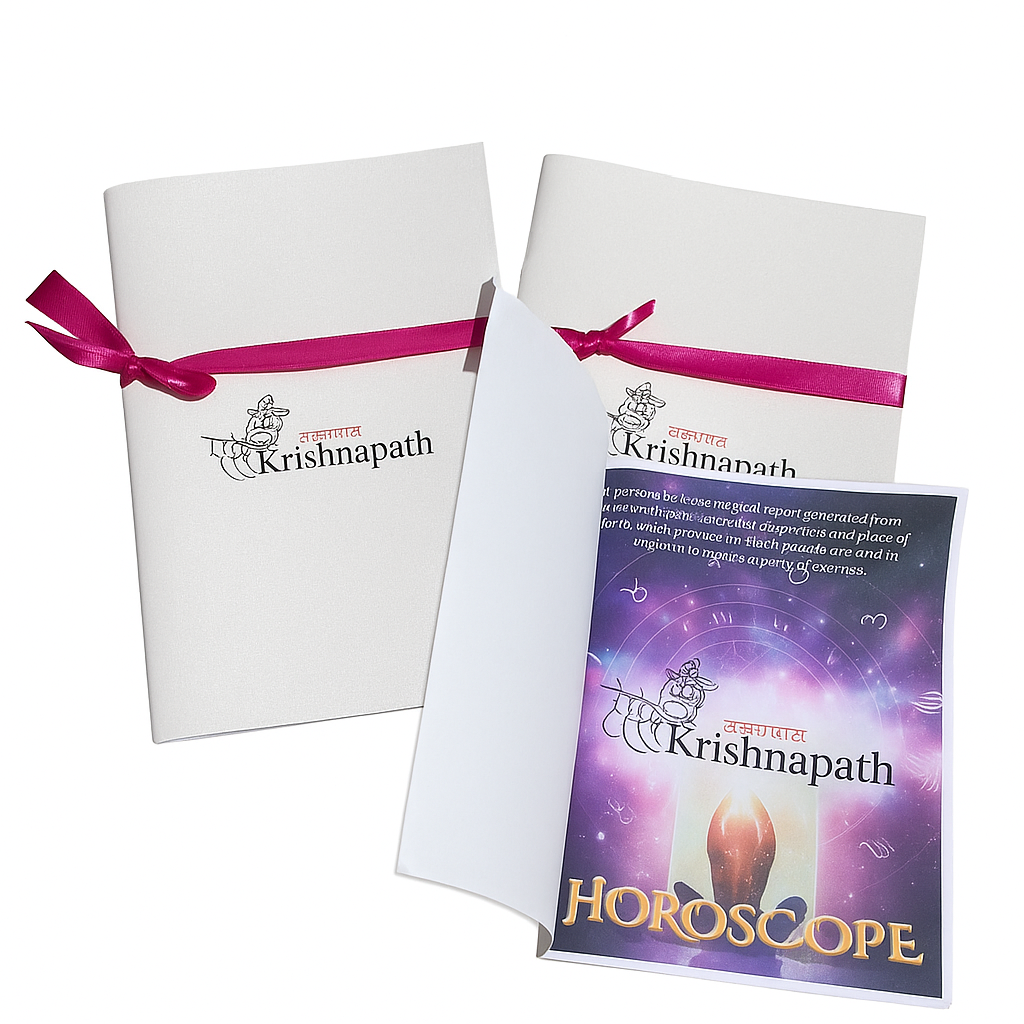 Personalized Vedic Horoscope Report | Custom Kundli Analysis | Birth Chart Reading | Love, Career, Health & Life Predictions | Hand Book| Date, Time & Place Required