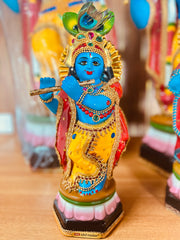 Krishna Idol – Handcrafted with Devotion | 12 to 33 Inch Spiritual Statue for Home & Pooja