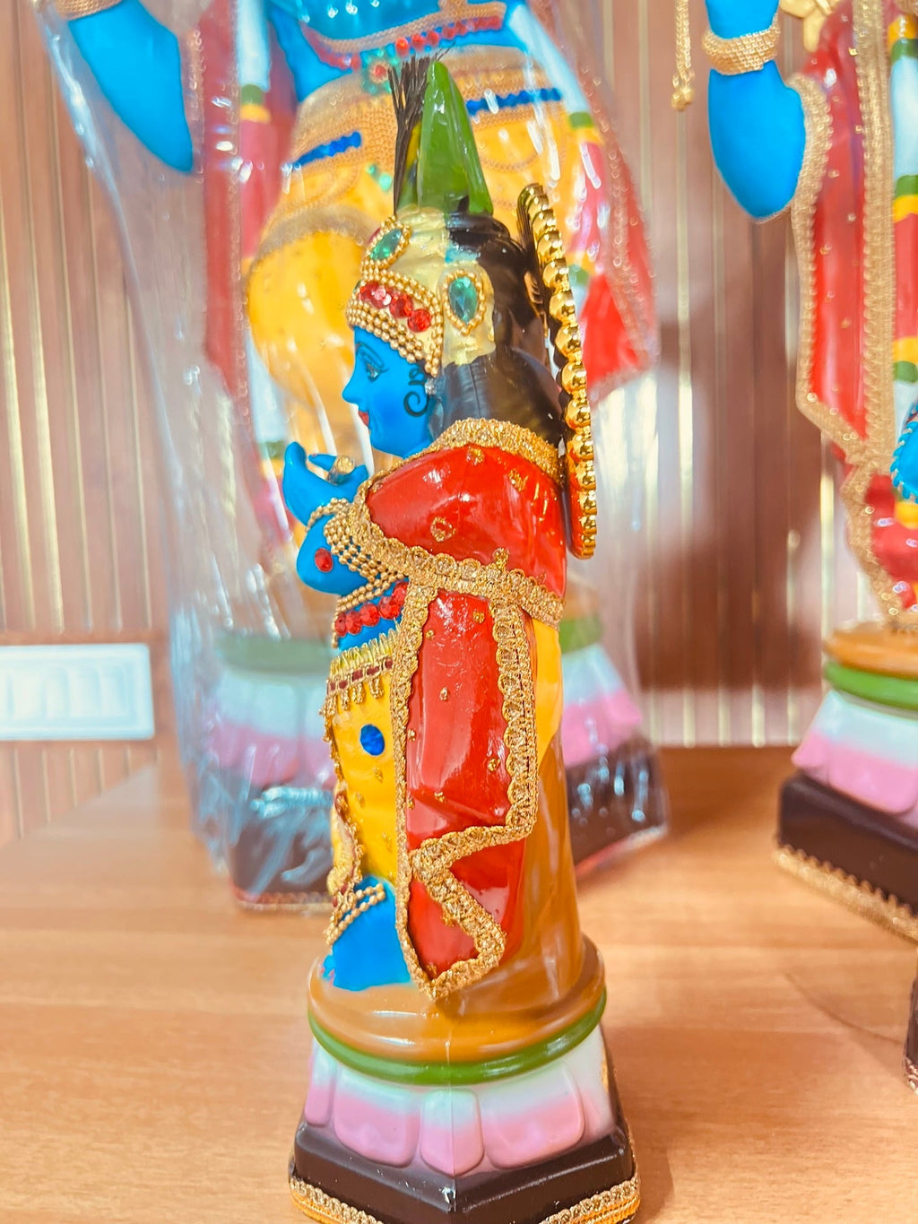 Krishna Idol – Handcrafted with Devotion | 12 to 33 Inch Spiritual Statue for Home & Pooja