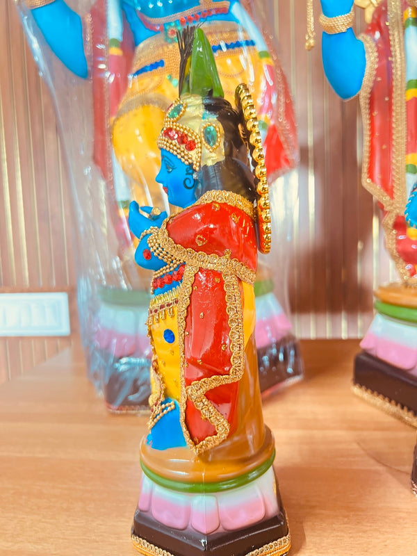 Krishna Idol – Handcrafted with Devotion | 12 to 33 Inch Spiritual Statue for Home & Pooja