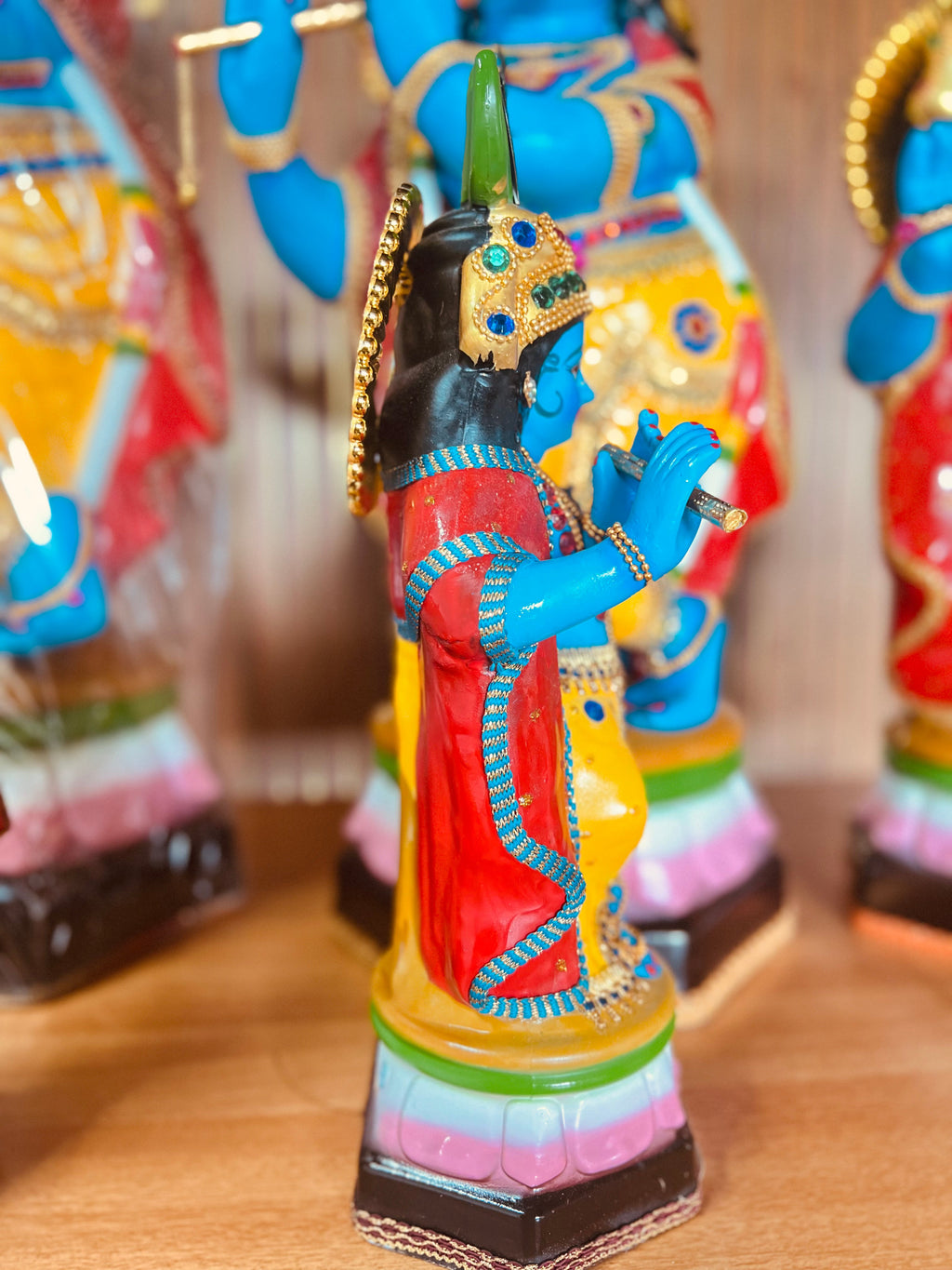 Krishna Idol – Handcrafted with Devotion | 12 to 33 Inch Spiritual Statue for Home & Pooja