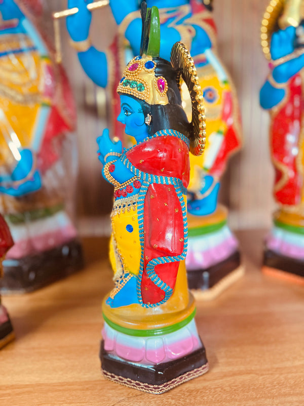 Krishna Idol – Handcrafted with Devotion | 12 to 33 Inch Spiritual Statue for Home & Pooja