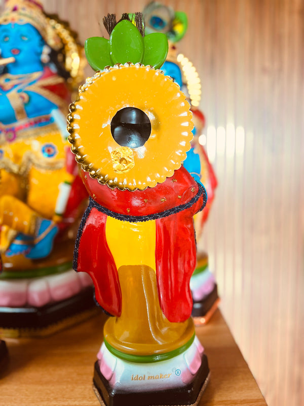 Krishna Idol – Handcrafted with Devotion | 12 to 33 Inch Spiritual Statue for Home & Pooja