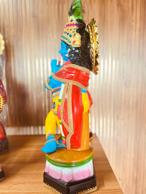 Krishna Idol – Handcrafted with Devotion | 12 to 33 Inch Spiritual Statue for Home & Pooja