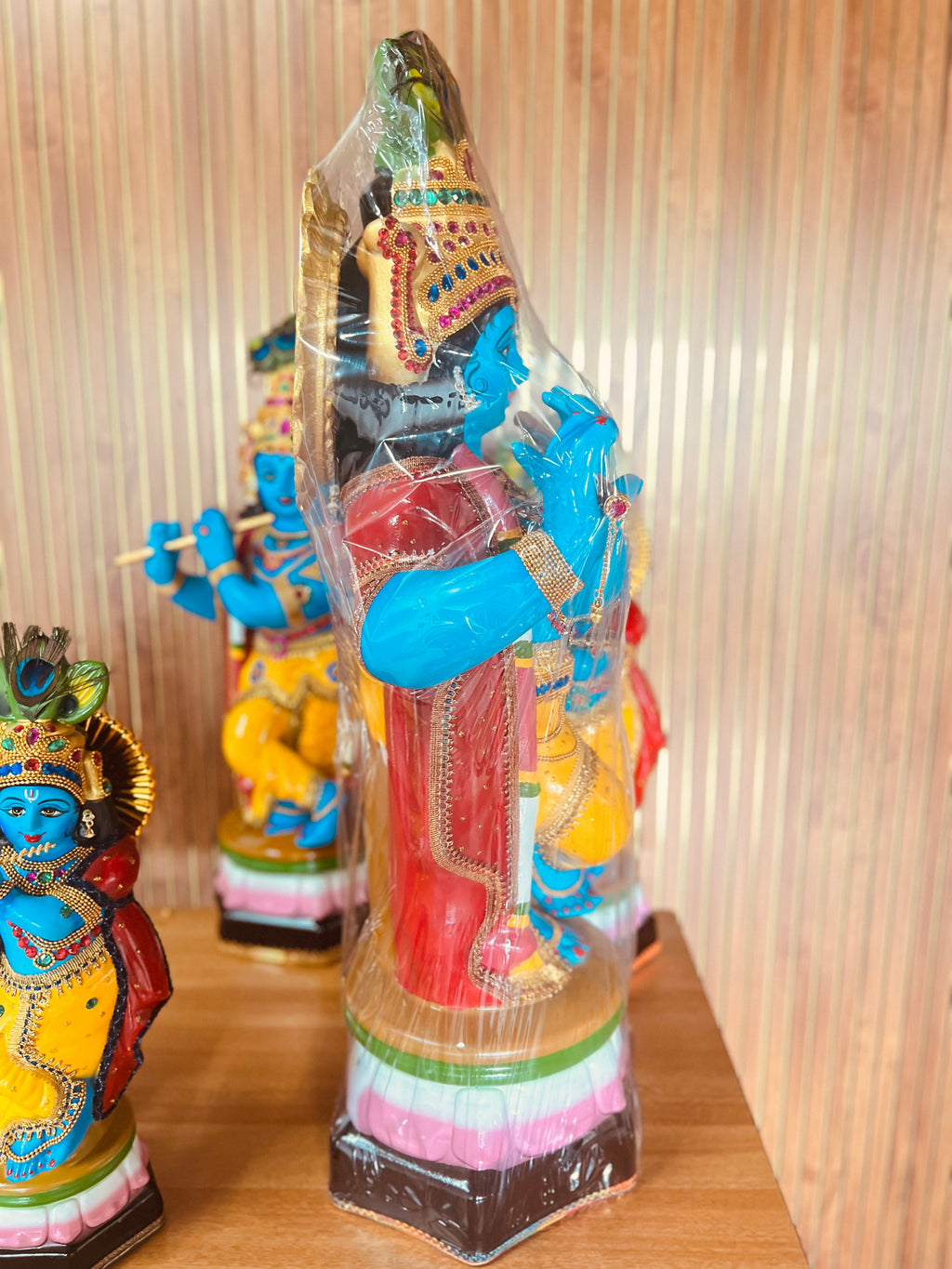 Krishna Idol – Handcrafted with Devotion | 12 to 33 Inch Spiritual Statue for Home & Pooja