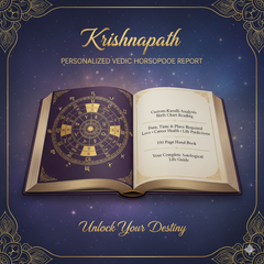 Personalized Vedic Horoscope Report | Custom Kundli Analysis | Birth Chart Reading | Love, Career, Health & Life Predictions | Hand Book| Date, Time & Place Required